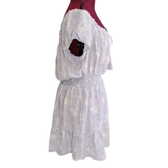 J For Justify Floral Mini Peasant Dress (Size 3X) - Picture 2 of 8